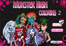 Juego de Colorear Monster High