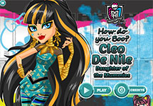 Vestir a Cleo de Nile - Juegos High