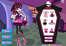 Juegos de Vestir a Draculaura - Juegos Monster High