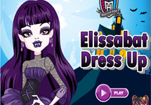 Hay una necesidad de seco Miau miau Juegos de Vestir a Elissabat - Juegos Monster High
