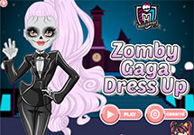 Juego de Vestir Zomby Gaga